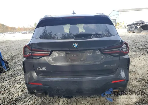 2024 BMW X3 xDrive30I from USA, damaged, VIN 5UX53DP06R9U67991